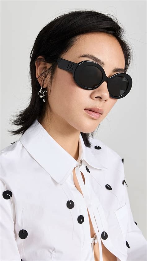 dolce and gabbana oversized sunglasses